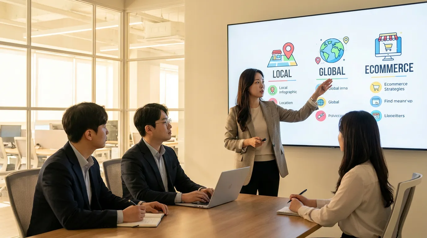 목적별·시장별 SEO 업체 선택 전략(로컬·글로벌·쇼핑몰 중심)