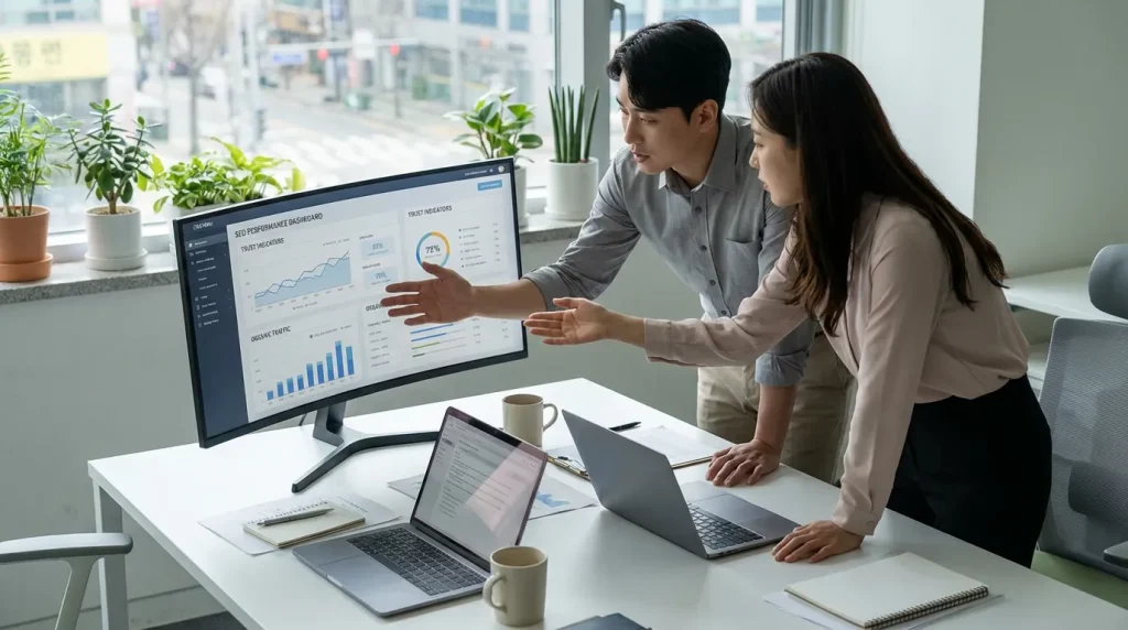 ‘좋은 seo 업체’는 단순히 상위노출만 해주는 곳이 아니에요. 진짜 신뢰할 파트너를 고르는 기준, 여러분은 알고 계신가요?